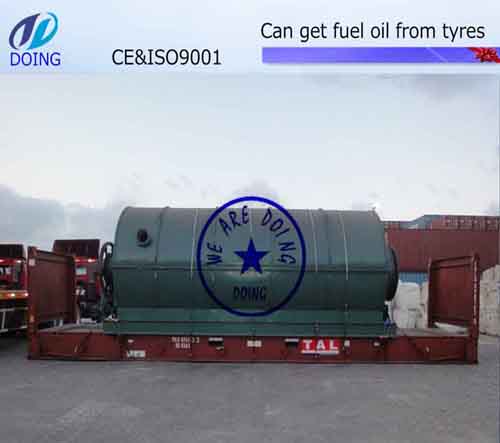 Waste tyre pyrolysis equipment