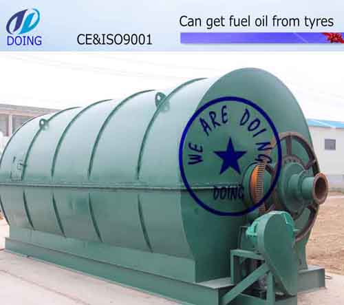 Tyre oil plant