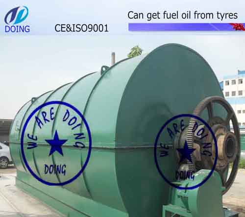 Tyre oil plant