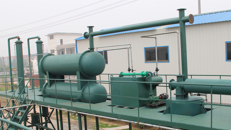 The 5th generation improved pyrolysis plant