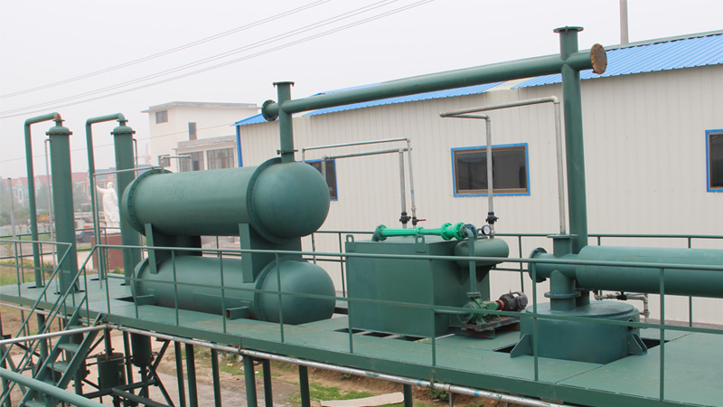 Pyrolysis plant