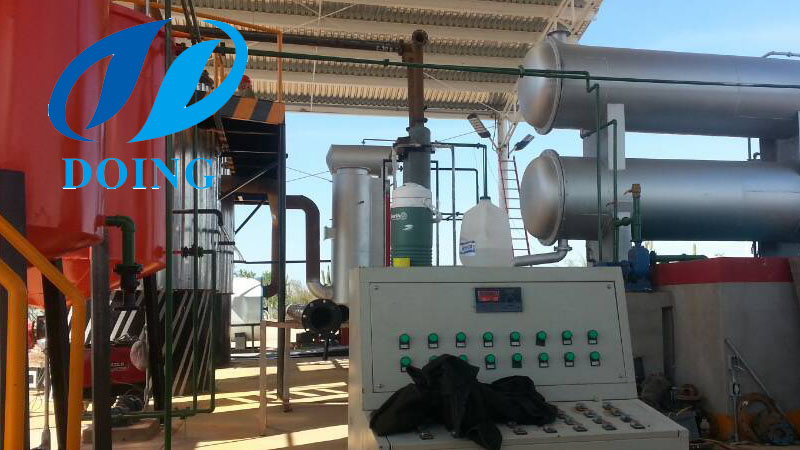 waste oil distillation plant in mexico