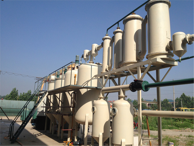 Waste oil refinery machine&plant