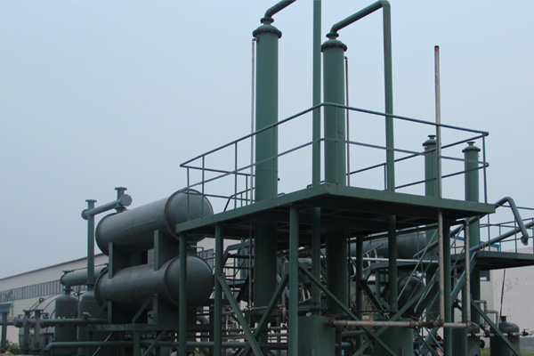 Tyre oil plant