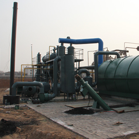 Pyrolysis plant