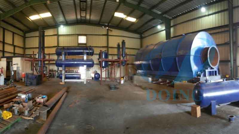 pyrolysis plant