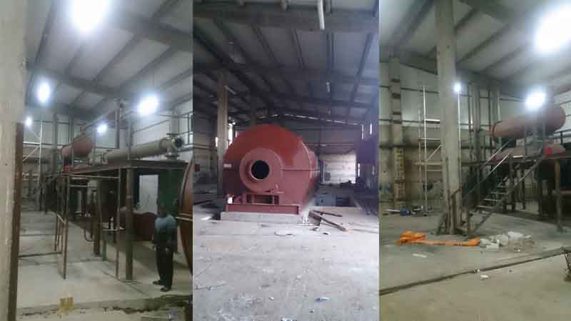 tire pyrolysis plant 