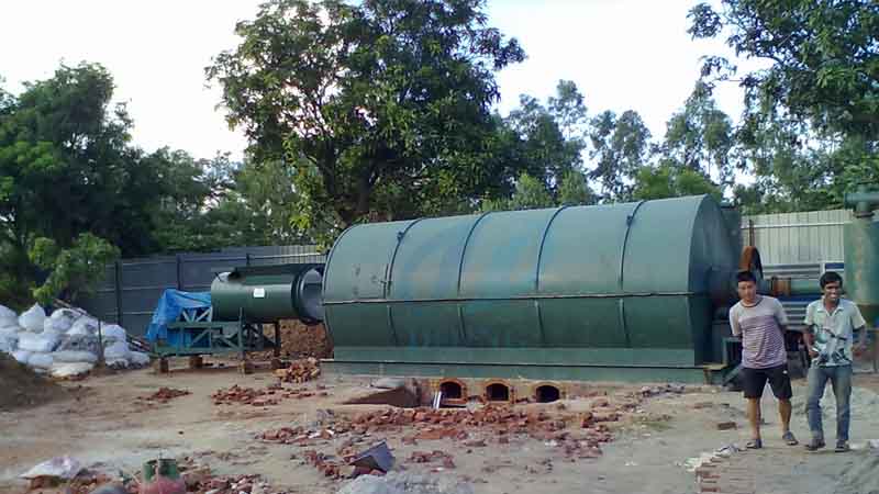 tyre recycling plant 