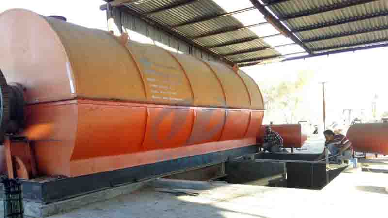 10t pyrolysis plant   Mexico