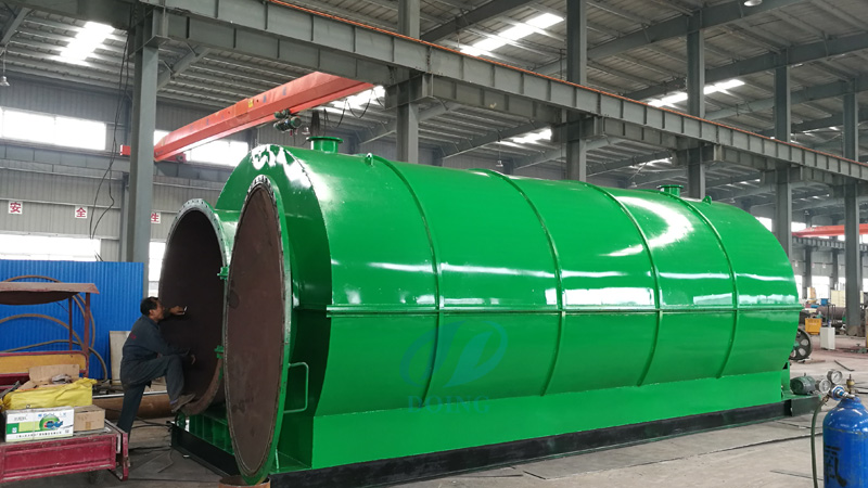 tyre pyrolysis plant 