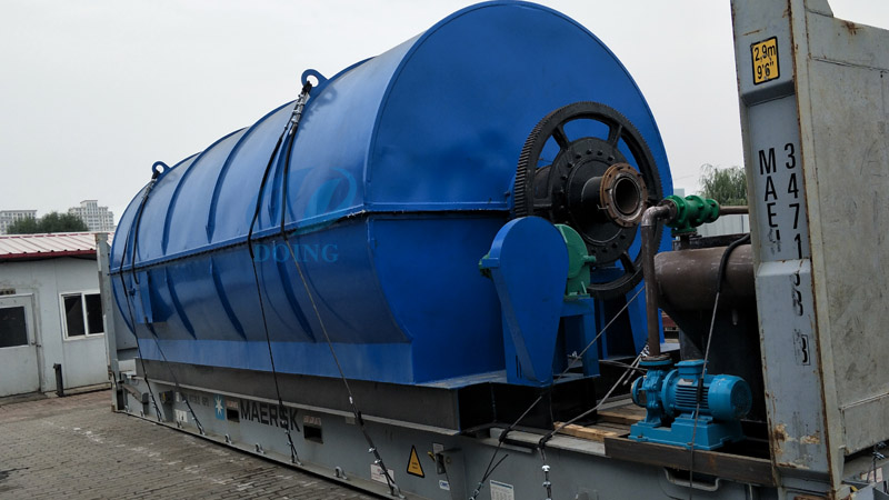 10ton capacity waste tire pyrolysis plant 