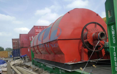 tire pyrolysis plant 