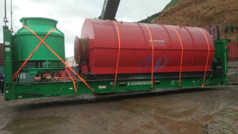 Eygpt tire pyrolysis plant 