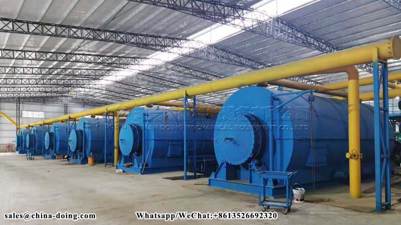  China Waste Tyre Pyrolysis Plant