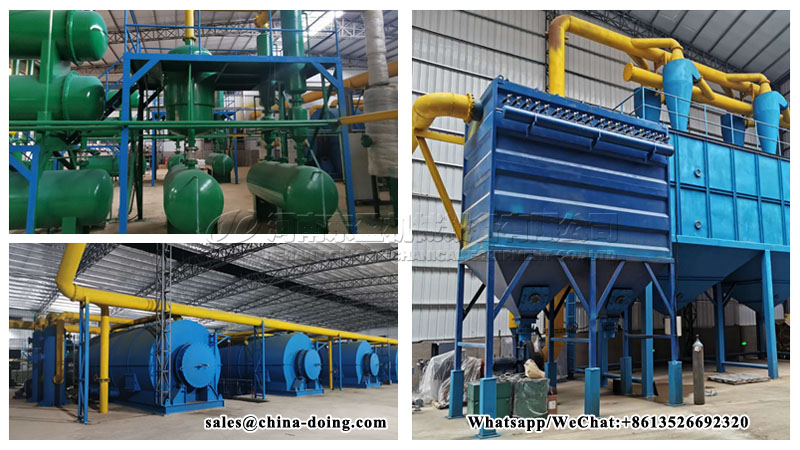 Waste Tyre Pyrolysis Plant