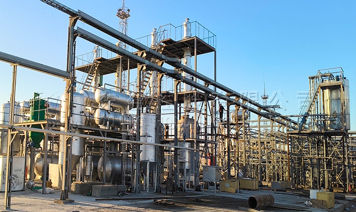 30TPD Waste Mineral Oil to Diesel Distillation Plant Installed in Kazakhstan