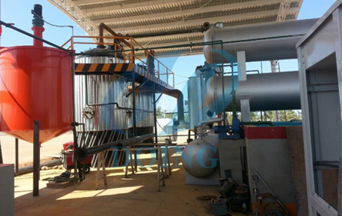 crude oil fractional distillation machine