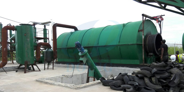 waste tyre pyrolysis plant