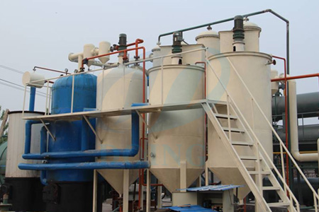 Used tyre oil to diesel fuel oil refining plant