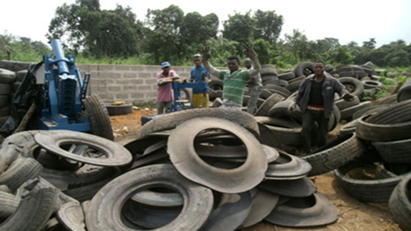 tyre pyrolysis plant