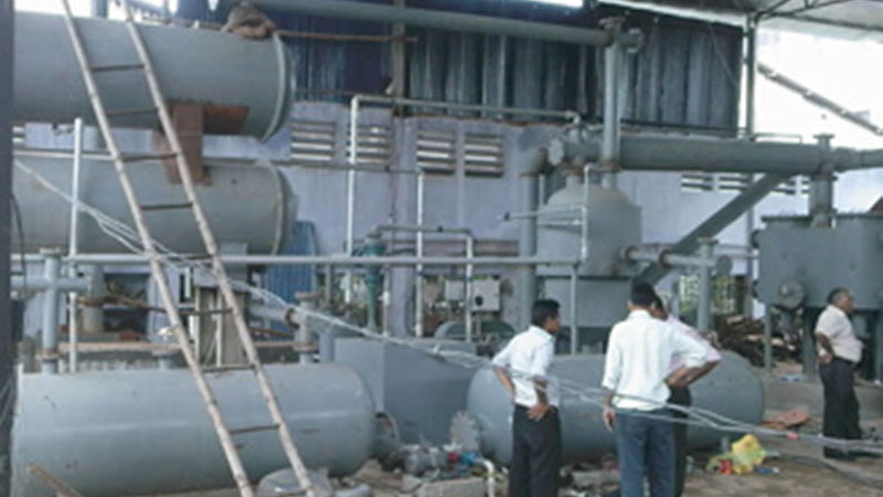 waste tyre pyrolysis plant