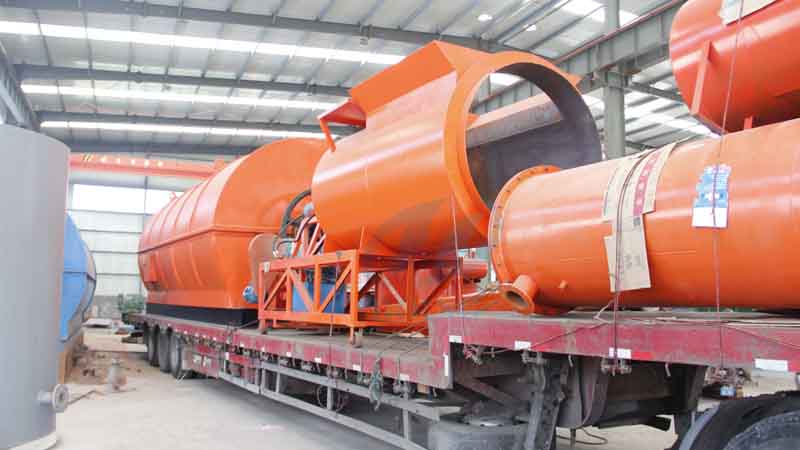 tyre recycling pyrolysis plant