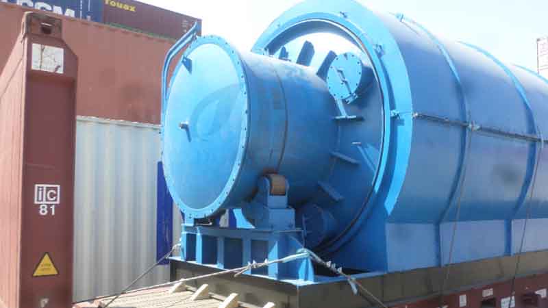 tyre recycling pyrolysis plant