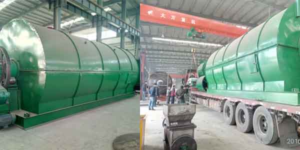 tire pyrolysis plant