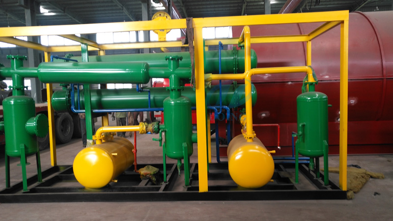 pyrolysis of plastic to oil machine