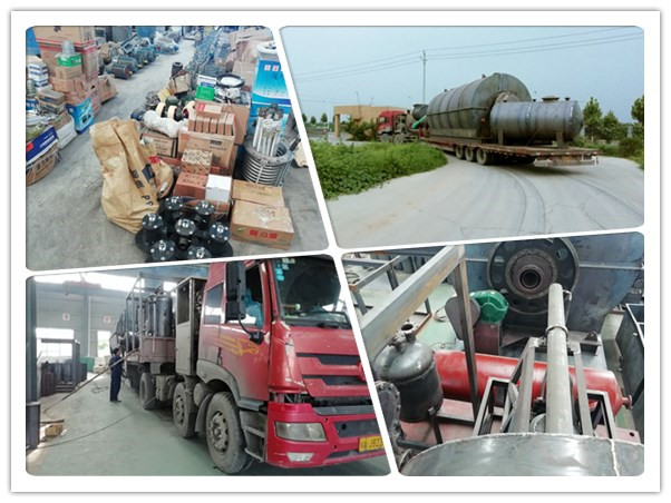 waste tire pyrolysis plant