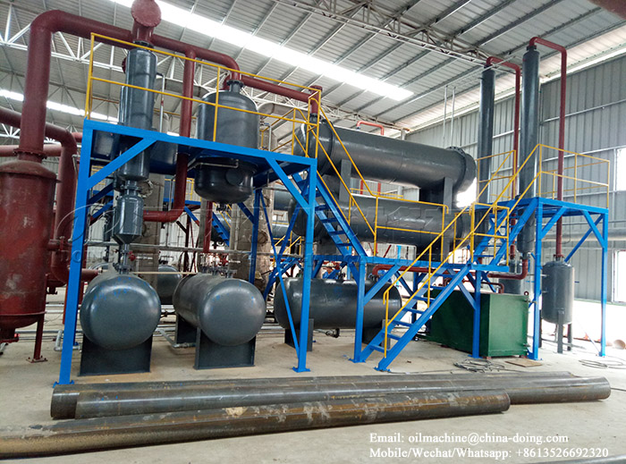 plastic pyrolysis machine