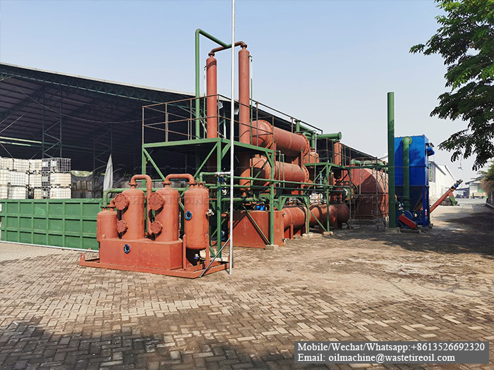 crude oil sludge treatment plant