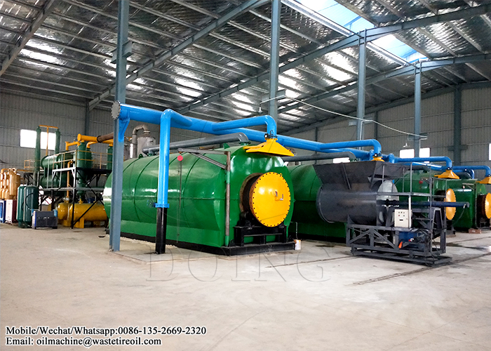 plastic pyrolysis plant