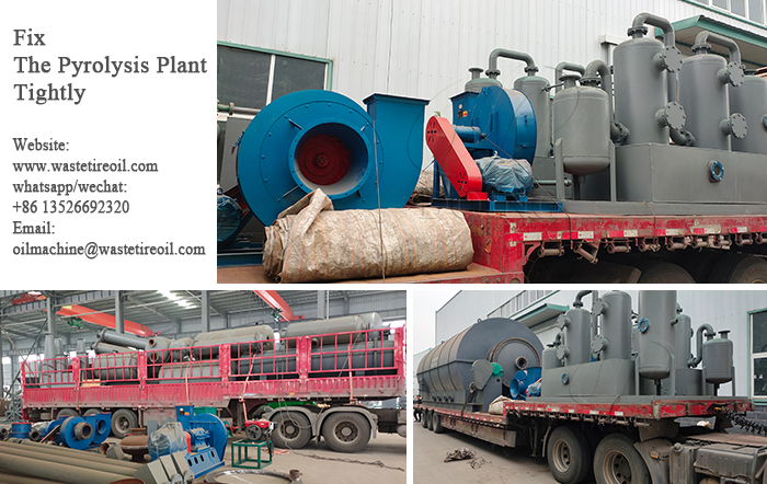 waste tire pyrolysis plant