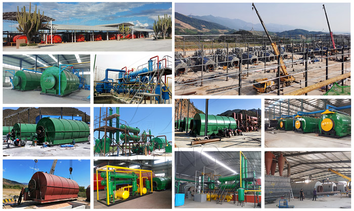 Project cases of DOING pyrolysis plant