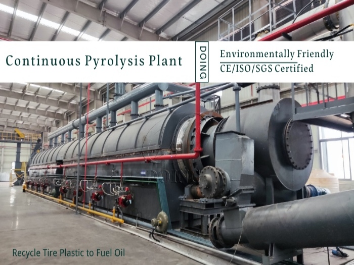 DOING continuous type pyrolysis machine