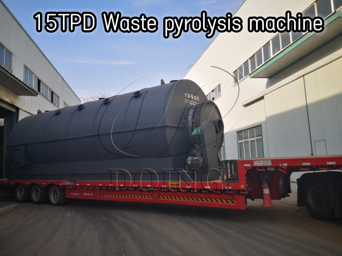 DOING 15TPD Waste pyrolysis machine for sale