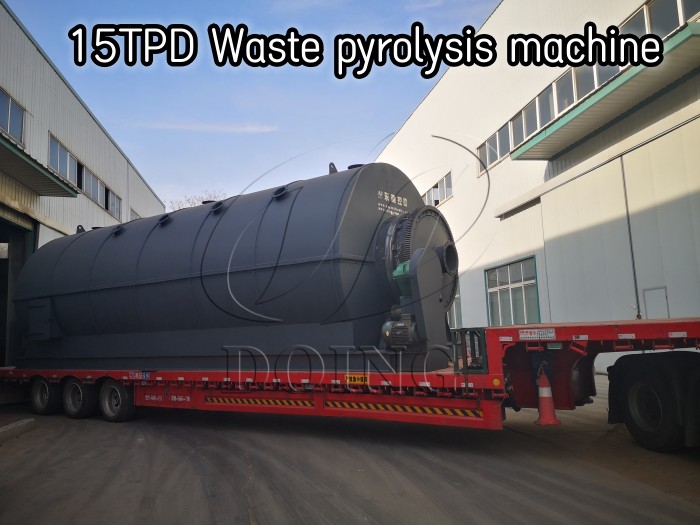 DOING 15TPD Waste pyrolysis machine for sale DOING 15TPD Waste pyrolysis machine for sale