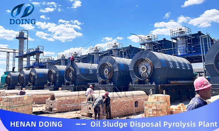 oil sludge pyrolysis machine