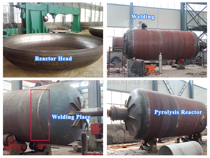 DOING plastic to oil pyrolysis reactor DOING plastic to oil pyrolysis reactor