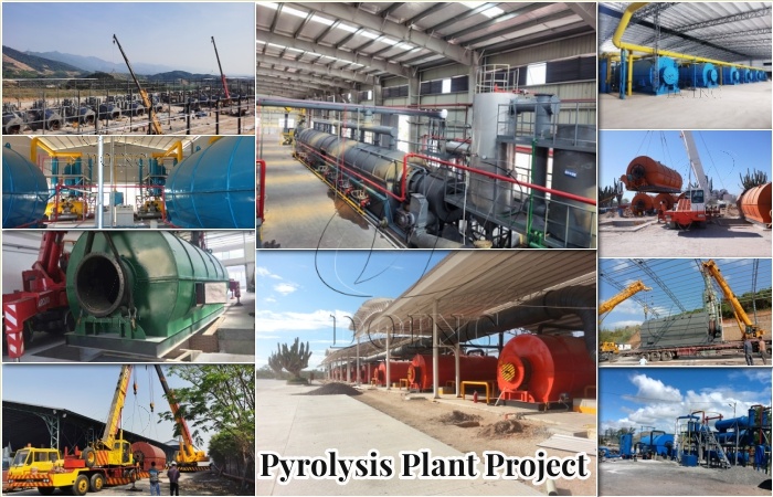 Projects display of DOING pyrolysis machines Projects display of DOING pyrolysis machines