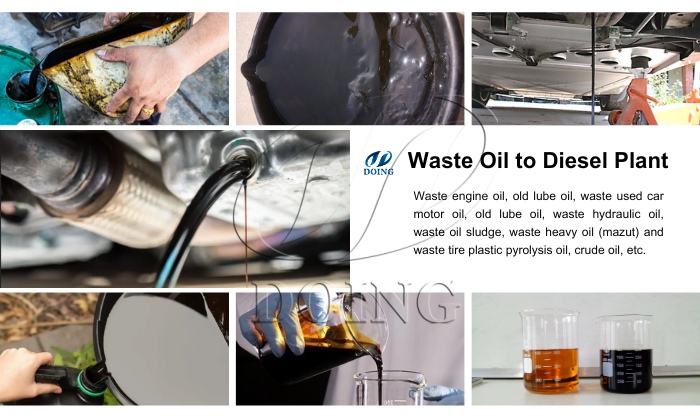 waste oil refinery plant raw materials waste oil refinery plant raw materials