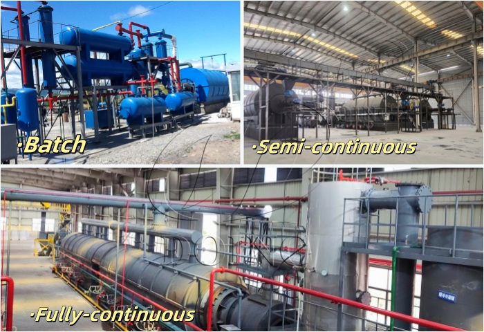 Three types of DOING waste plastic to fuel oil pyrolysis plant for sale Three types of DOING waste plastic to fuel oil pyrolysis plant for sale