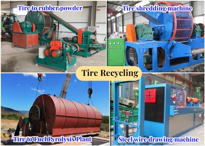 DOING waste tyre recycling machine DOING waste tyre recycling machine