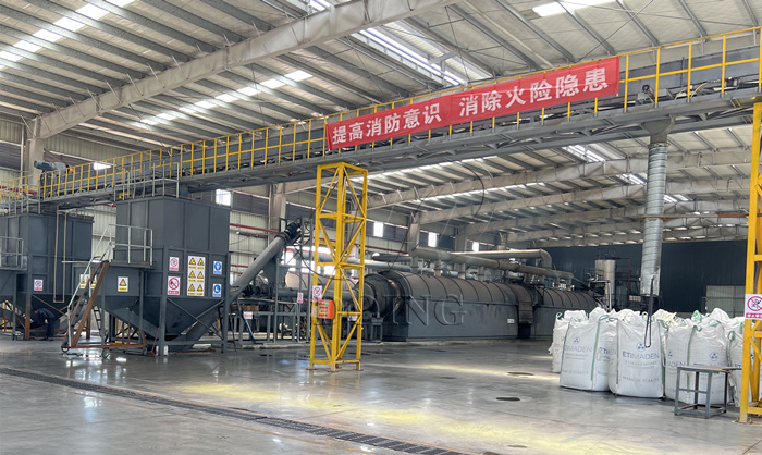 DOING waste tyre recycling pyrolysis plants site