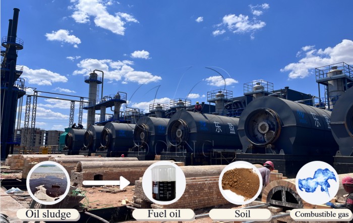 DOING oil-based mud pyrolysis machine