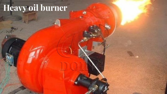 DOING pyrolysis machine heavy oil burner