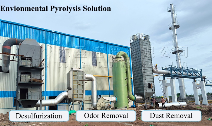 environmental plastic to oil machine